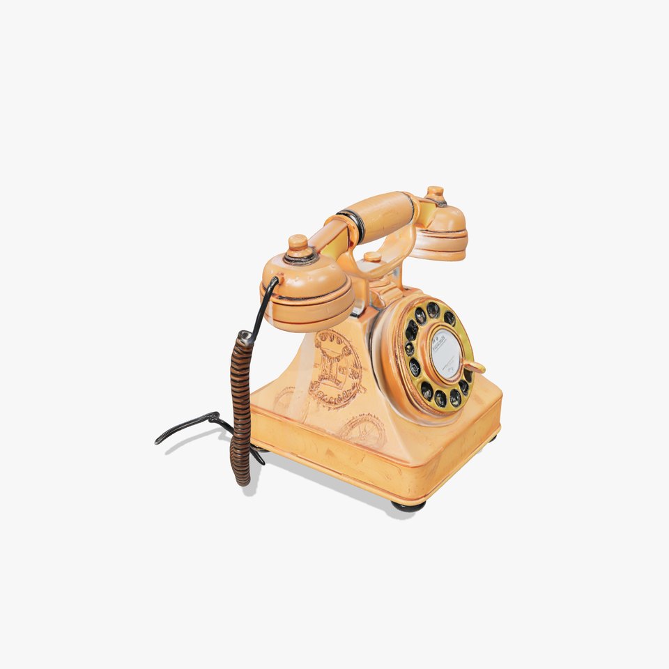 Vintage Copper Phone model pack